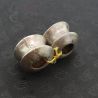 TOP SIDE ANGLE – COLLECTIBLE SILVER PLUGS FROM BURMA