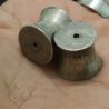 In hand side angle – traditional Shan-Palaung earrings, silver tribal artifacts 10