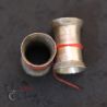 VINTAGE LAHU SHI CYLINDRICAL EAR TUNNELS TOP SIDE PHOTO