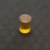 Kachin amber imitative glass ear plugs top side angle