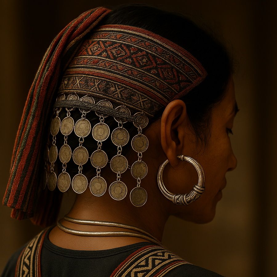 THE ETHNIC EARRINGS OF HILL TRIBES