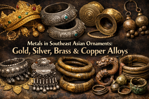 METALS - THEIR KINDS & USE IN ANCIENT S.E ASIAN  JEWELRY